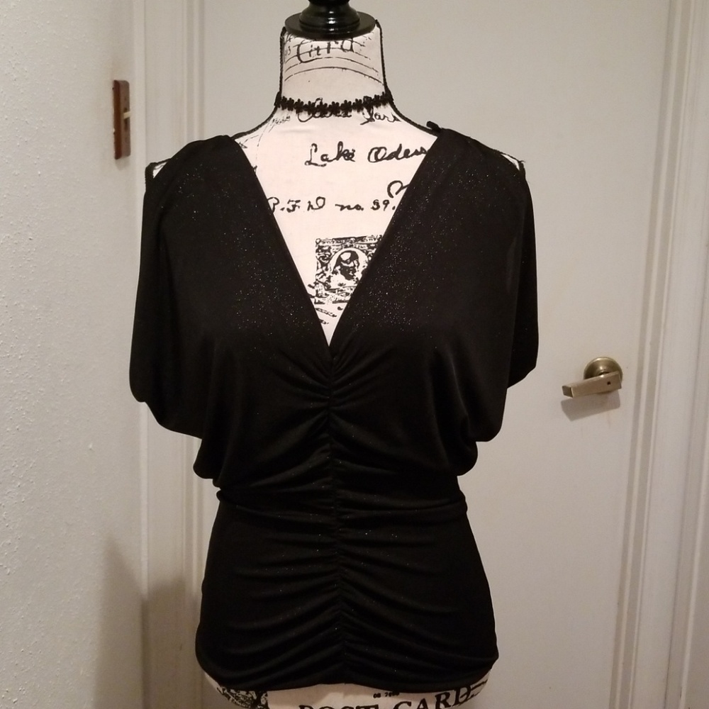 ✔Sparkling Black Top
